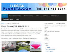 Tablet Screenshot of fiestalista.com